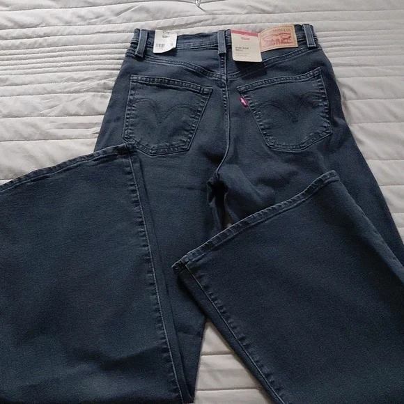 Levi's Ribcage Bell Cut And Dry No Dest Sz 27 Nwt - Picture 4 of 14